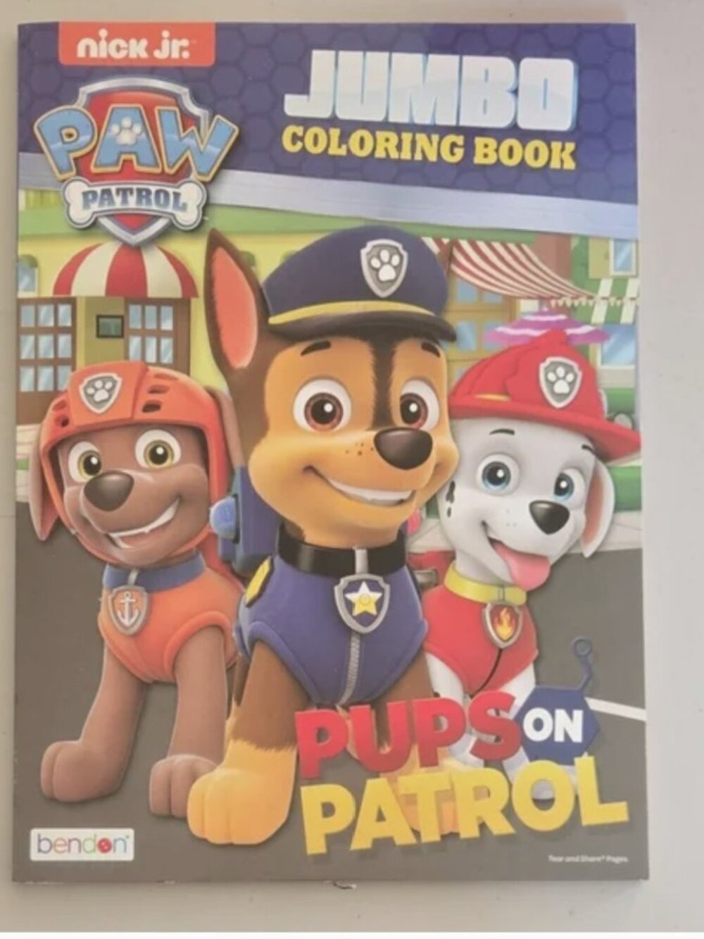 PAW Patrol Jumbo Coloring Book - Pups on Patrol